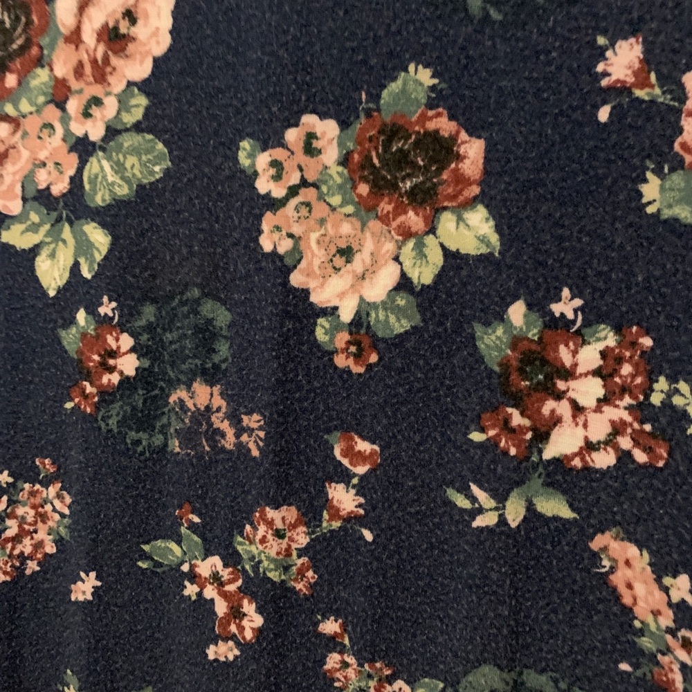 Liberty Love ULTRA SOFT Blue and Rose Dress